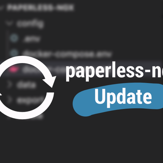 paperless-ngx auf die neueste Version updaten