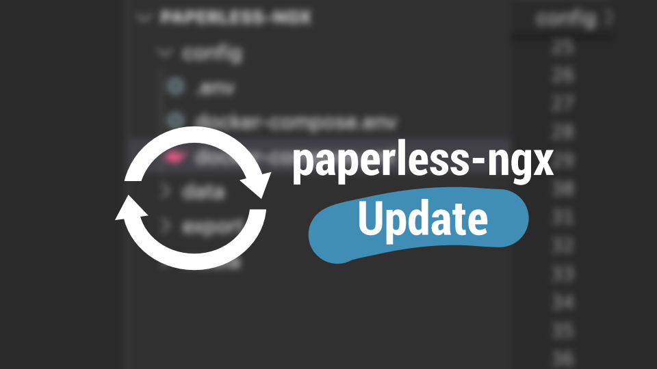 paperless-ngx Update Anleitung