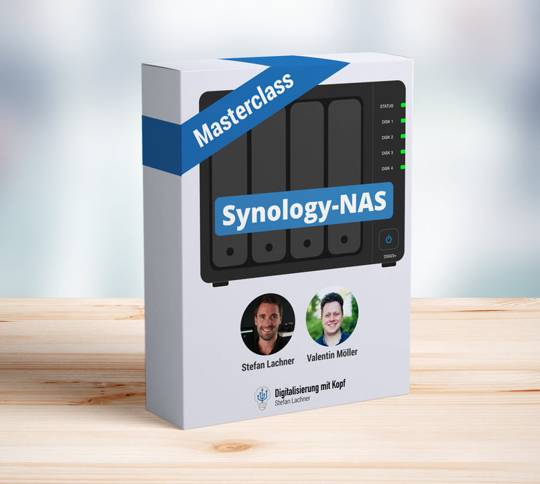 Videokurs: Synology NAS Masterclass (Vorverkauf!)