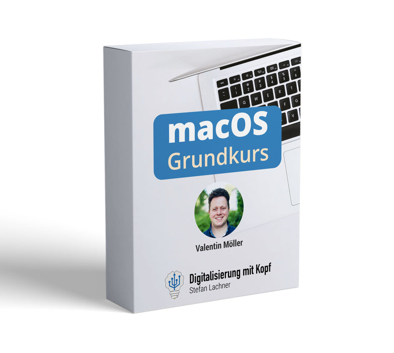 Videokurs: macOS Grundkurs - Apple Mac (macOS) verstehen und produktiv nutzen